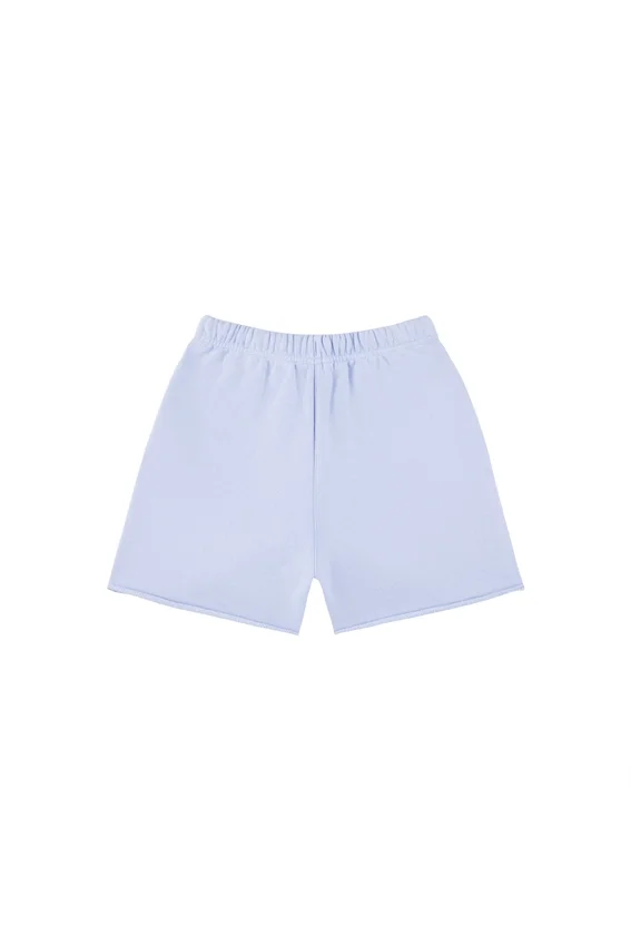 Pantaloncini da bambino con logo dipinto