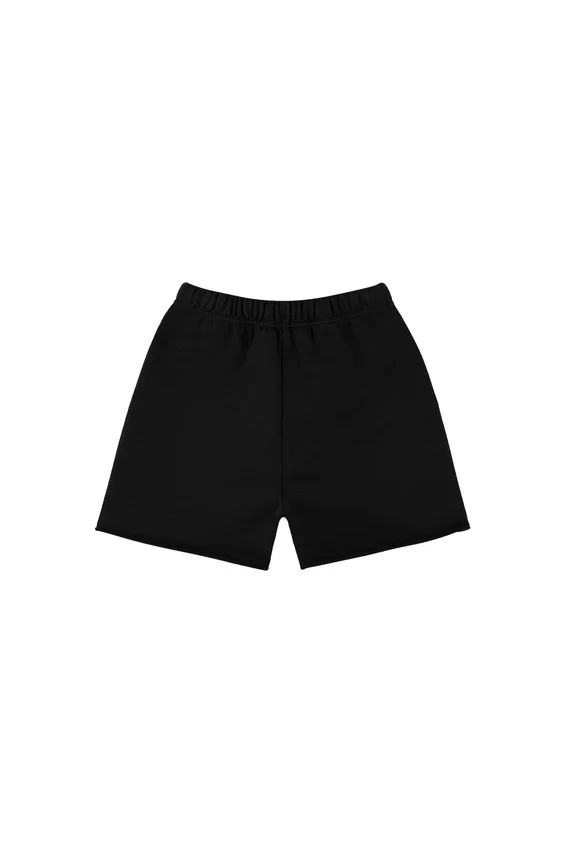 Pantaloncini da bambino con logo dipinto