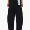 Pantaloni a zampa con paillettes