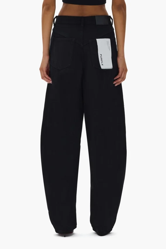 Pantaloni a zampa con paillettes