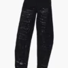 Pantaloni a zampa con paillettes