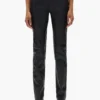 Pantaloni in pelle a 5 tasche