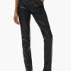 Pantaloni in pelle a 5 tasche
