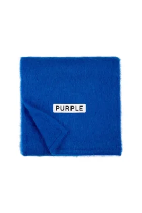 Sciarpa Purple Brand in maglia di mohair