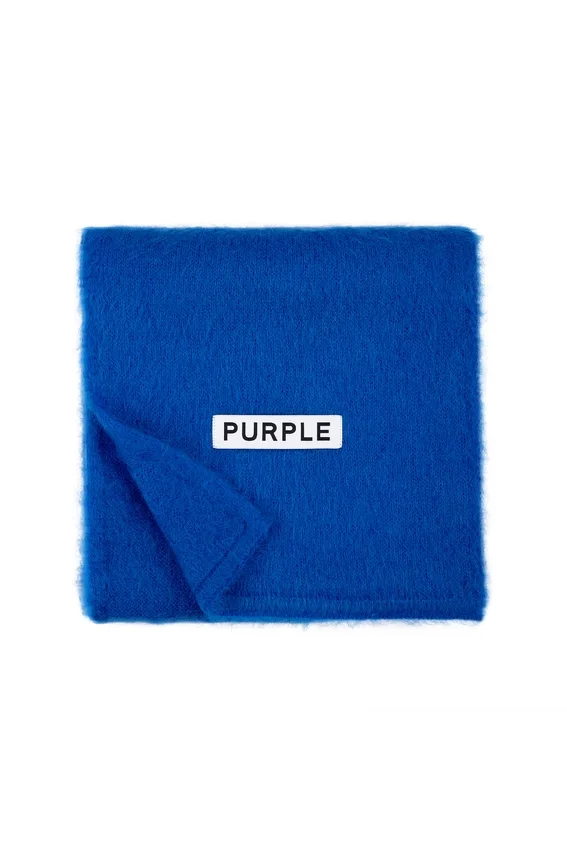 Sciarpa Purple Brand in maglia di mohair