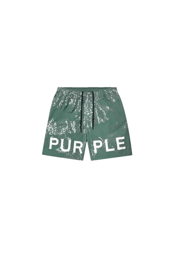 Shorts All Around con motivo mimetico e paillettes