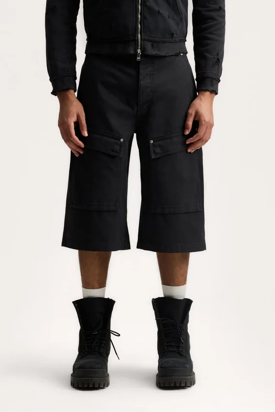 Shorts cargo larghi