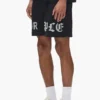 Shorts con logo “Half & Half” su tutto il giro