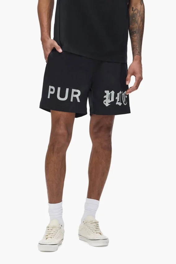 Shorts con logo “Half & Half” su tutto il giro