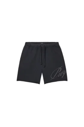 Shorts Crystal con scritta obliqua