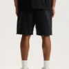 Shorts Crystal con scritta obliqua