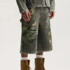 Shorts in stile workwear