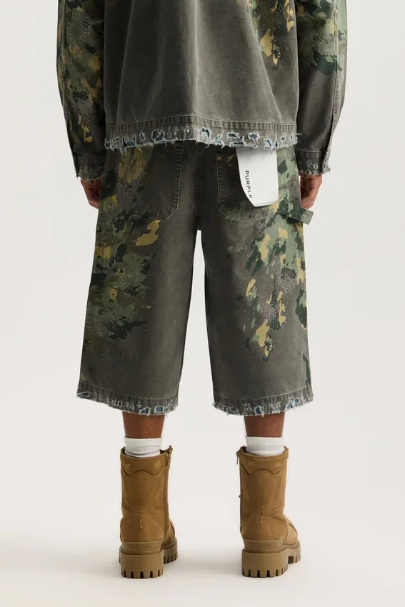 Shorts in stile workwear