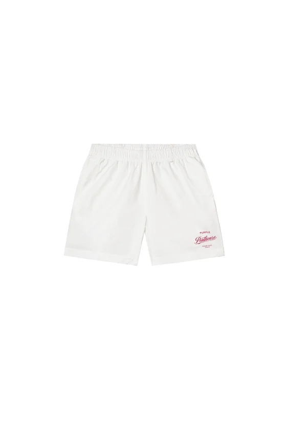 Shorts "Penthouse Script" con stampa su tutto il giro