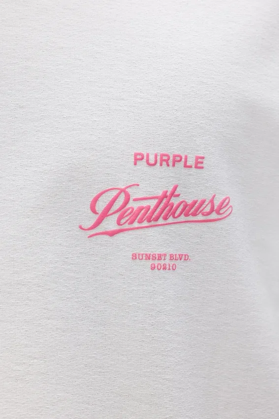 T-shirt con scritta "Penthouse"