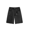 Shorts sportivi in pelle