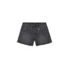 Shorts tagliati con logo bling