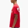 T-shirt con logo dipinto
