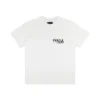 T-shirt con logo dipinto