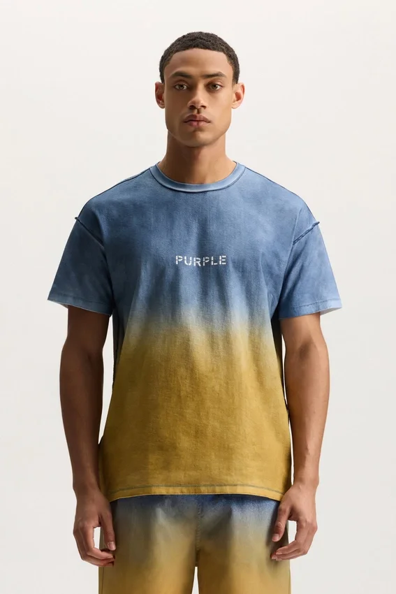 T-shirt con logo sbiadito