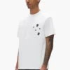 T-shirt con monogramma a stella