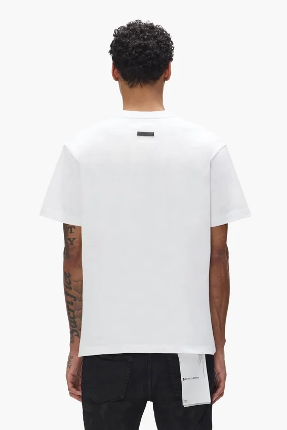 T-shirt con monogramma a stella