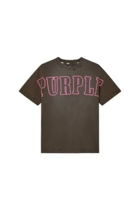 T-shirt con sagoma in rilievo