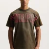 T-shirt con sagoma in rilievo