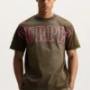 T-shirt con sagoma in rilievo