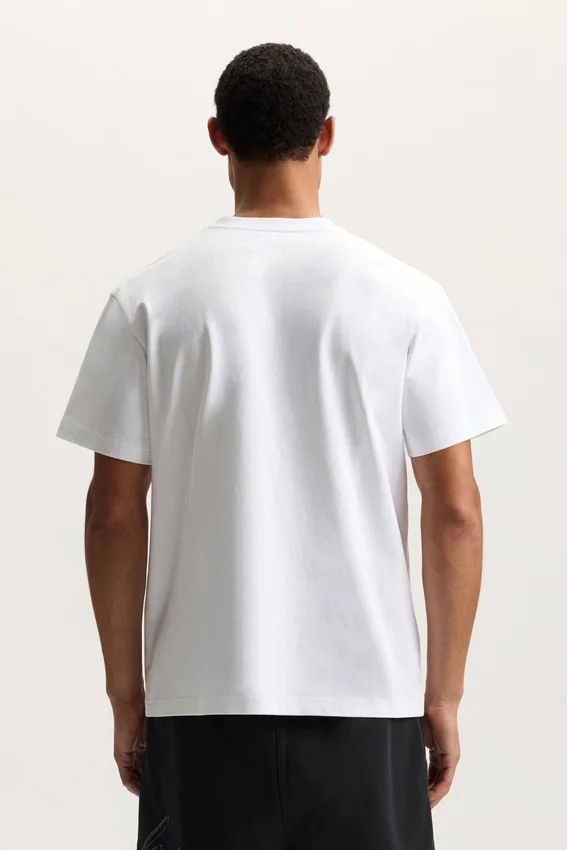 T-shirt Crystal Slanted Script