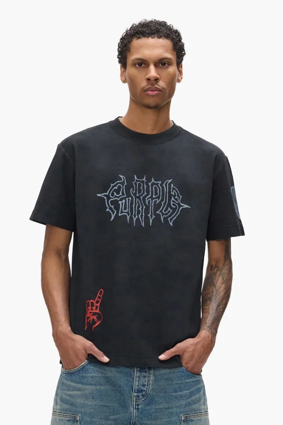 T-shirt Headbanger