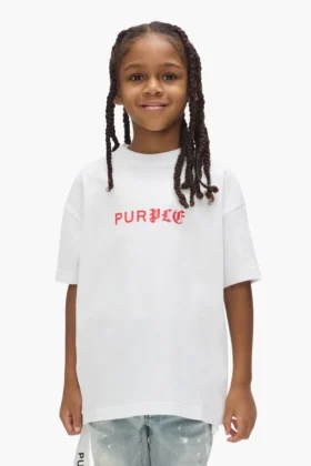 T-shirt per bambini con logo “Half & Half”