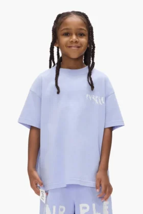 T-shirt per bambini con logo serigrafato
