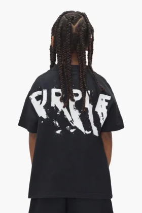T-shirt per bambini con logo serigrafato