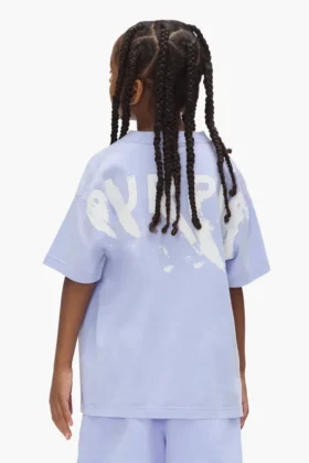 T-shirt per bambini con logo serigrafato