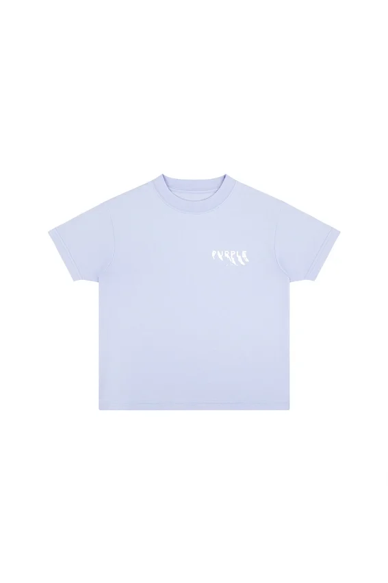 T-shirt per bambini con logo serigrafato
