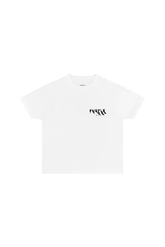T-shirt per bambini con logo serigrafato