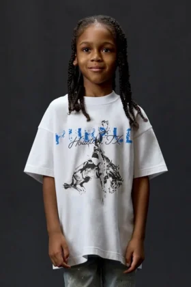 T-shirt Riding High per bambini