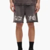 Worn Gothic Shorts