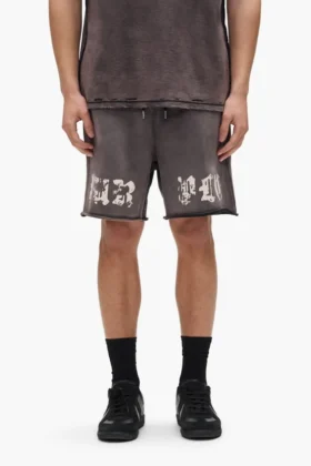 Worn Gothic Shorts