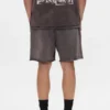 Worn Gothic Shorts